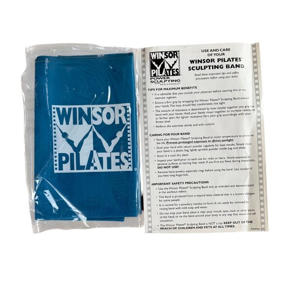 Winsor Pilates Basic 3 DVD + Power Sculpting DVD + Sculpting Band-NEW OPEN BOX - Picture 12 of 13